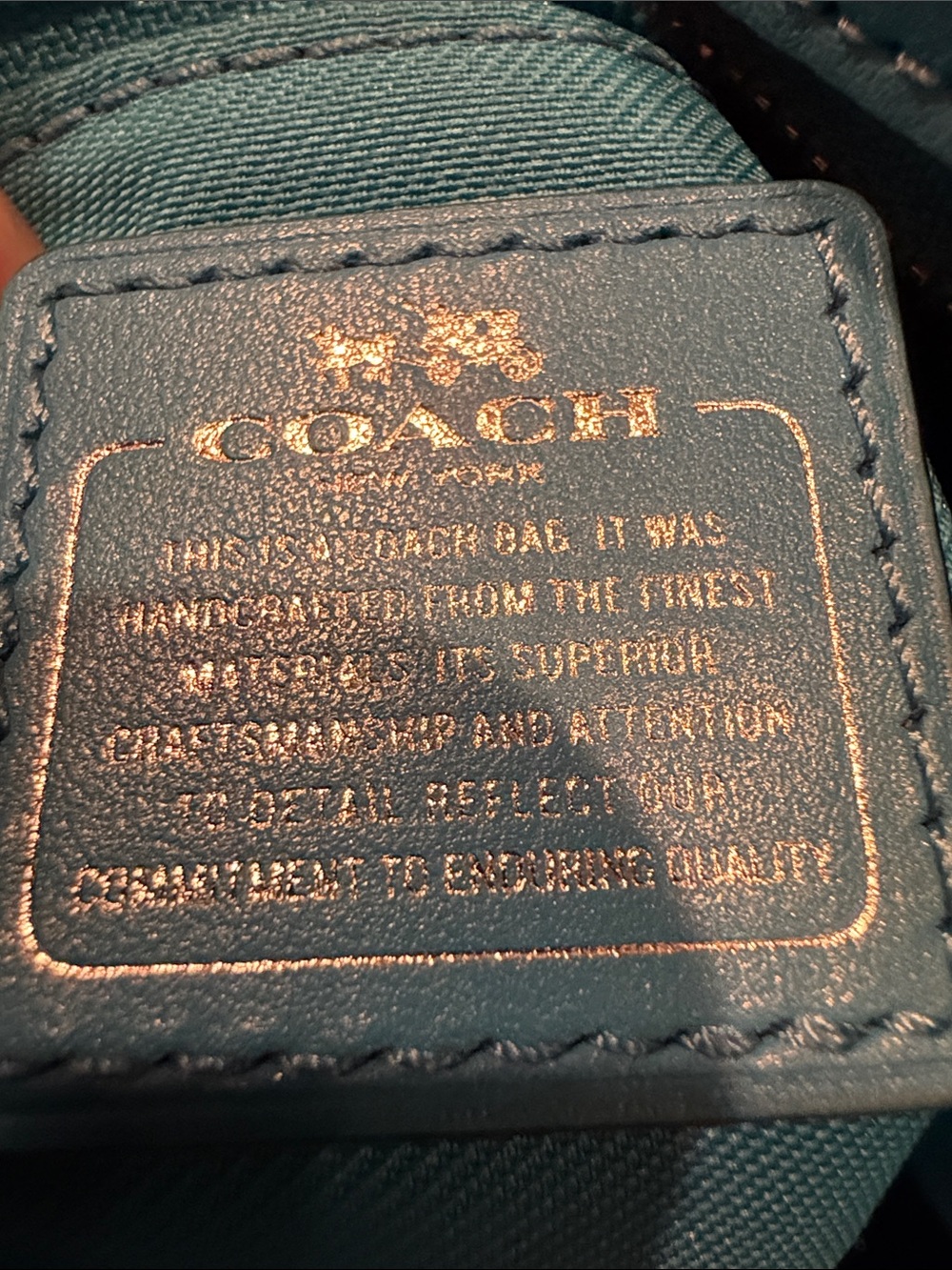 Coach Swagger handbag/crossbody NWOT! - Picture 8 of 17